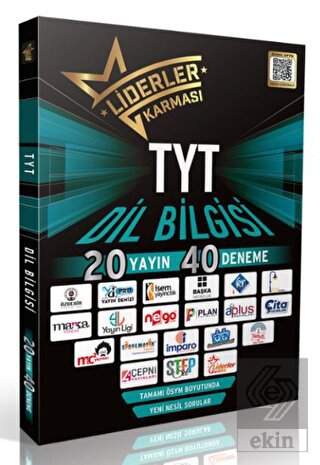 Liderler Karması TYT Dil Bilgisi Denemeleri - 20 Y