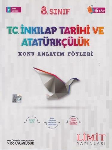 Limit Yayınları 8. Sınıf T.C. İnkılap Tarihi ve Atatürkçülük Konu Anla