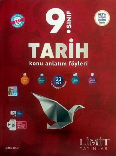 Limit Yayınları 9. Sınıf Tarih Konu Anlatım Föyleri