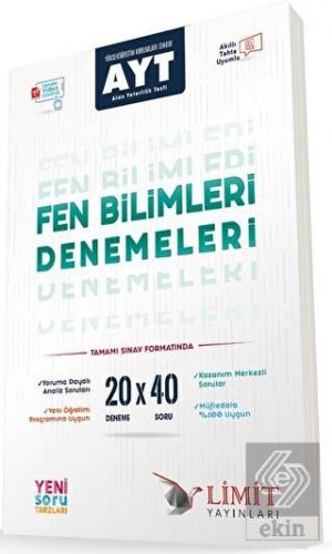 Limit Yayınları AYT Fen Bilimleri 20x40 Video Çözü