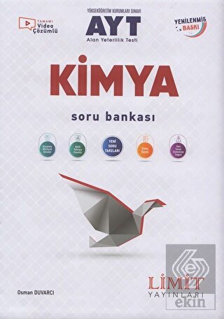 Limit Yayınları AYT Kimya Soru Bankası