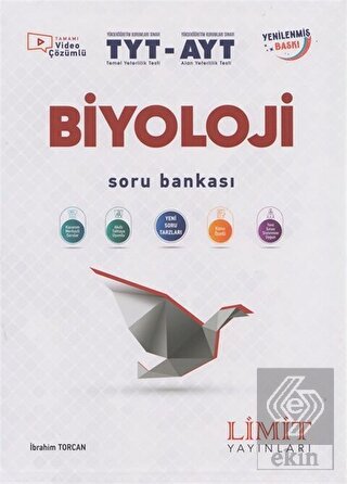Limit Yayınları TYT AYT Biyoloji Soru Bankası