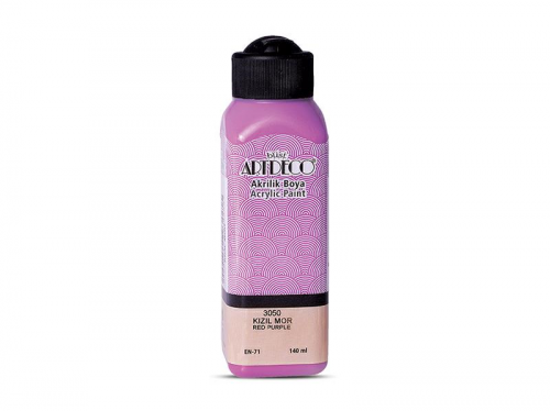 LİSANS ARTDECO AKRİLİK BOYA 140 ML KIZIL MOR
