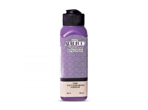 LİSANS ARTDECO AKRİLİK BOYA 140 ML PATLICAN MORU