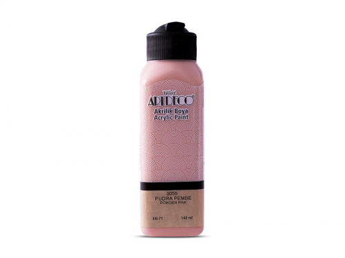 LİSANS ARTDECO AKRİLİK BOYA 140 ML PUDRA PEMBE