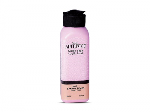LİSANS ARTDECO AKRİLİK BOYA 140 ML ŞAKAYIK PEMBE