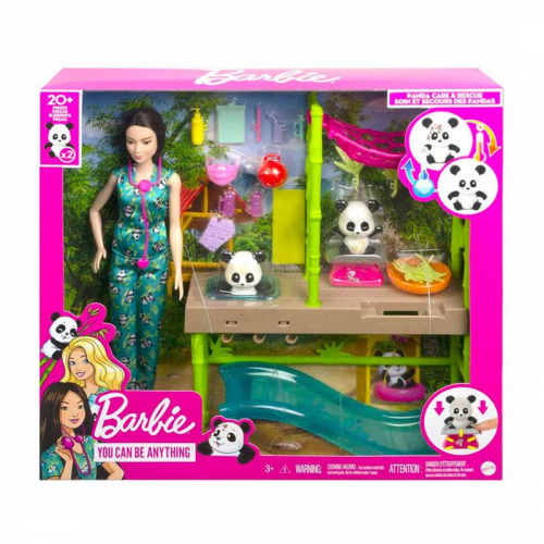 Lisanslı Barbie Panda Bakımı Oyun Seti