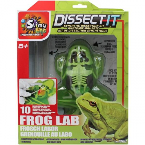 Lisanslı Slimy Lab Bilim Tutkunlarına Kurbağa