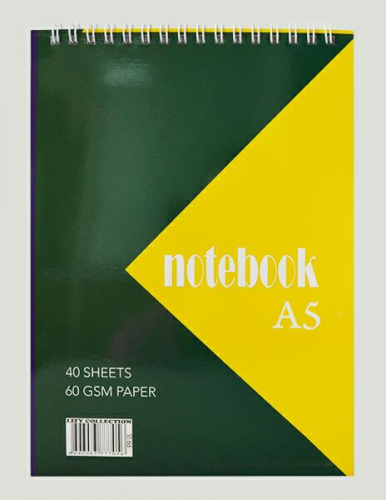 LİZ A5 SPİRALLİ BLOKNOT KARELİ 40 YP.A5