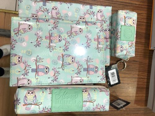 LİZY 14*20 ÇİZGİLİ DEFTER BAYKUŞ DESENLİ SETİ