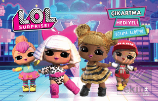 LOL Surprise Çıkartma Hediyeli Boyama Albümü