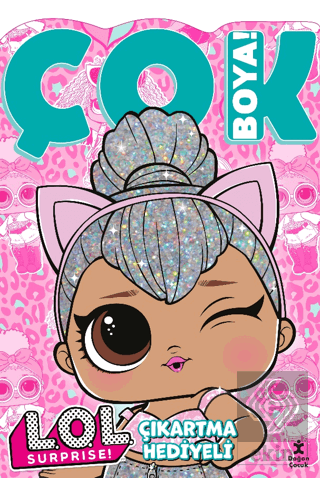 Lol Surprise - Çok Boya! Çıkartmalı Dev Boyama Kit