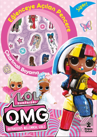 LOL Surprise Eğlenceye Açılan Pencere Çıkartmalı B