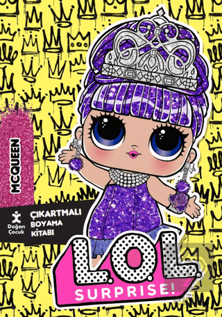 Lol Surprise Mcqueen Çıkartmalı Boyama Kitabı