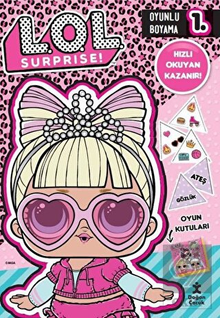 Lol Surprise! Oyunlu Boyama 1 - Hızlı Okuyan Kazan