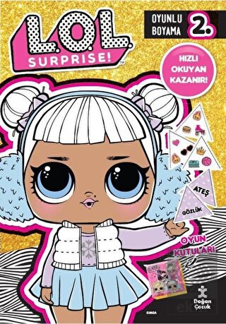Lol Surprise! Oyunlu Boyama 2 - Hızlı Okuyan Kazan
