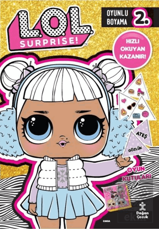 Lol Surprise! Oyunlu Boyama 2 - Hızlı Okuyan Kazan