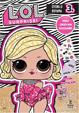Lol Surprise! Oyunlu Boyama 3 - Hızlı Okuyan Kazan