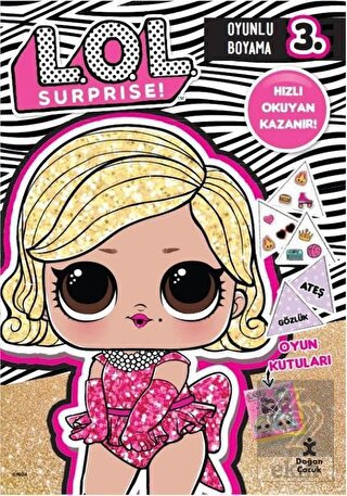 Lol Surprise! Oyunlu Boyama 3 - Hızlı Okuyan Kazan