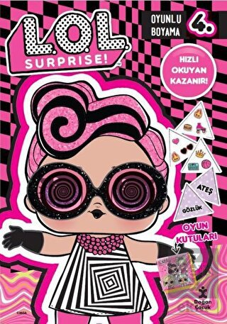 Lol Surprise! Oyunlu Boyama 4 - Hızlı Okuyan Kazan