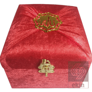 M285K - Mühürlü Cep Boy Kadife Sandıklı Mealli Kur