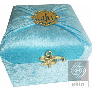 M285M - Mühürlü Cep Boy Kadife Sandıklı Mealli Kur