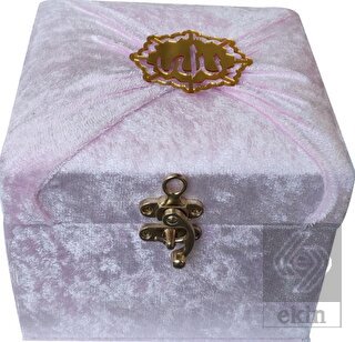 M285P - Mühürlü Cep Boy Kadife Sandıklı Mealli Kur