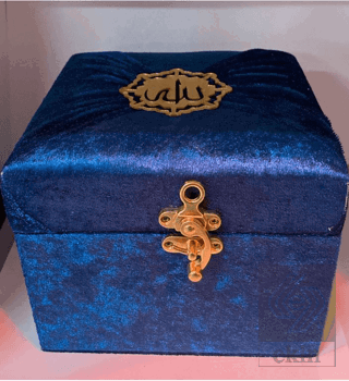 M285PM - Mühürlü Cep Boy Kadife Sandıklı Mealli Ku