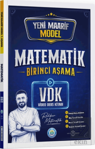 Maarif 1. Aşama Matematik Video Ders Kitabı Kolektif Rehber Matematik 