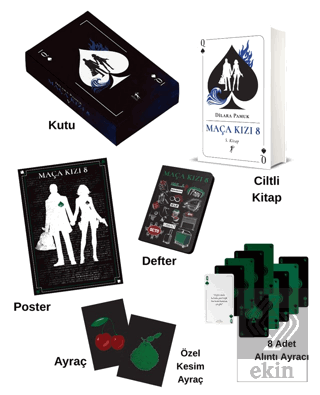 Maça Kızı 8 - 5. Kitap Kutulu