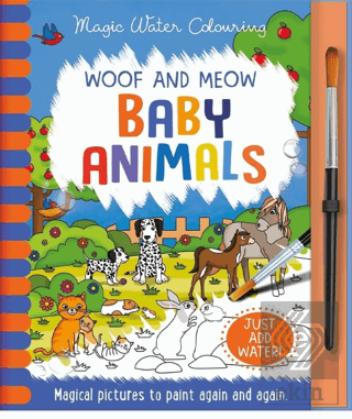 Magic Water Colouring - Baby Animals