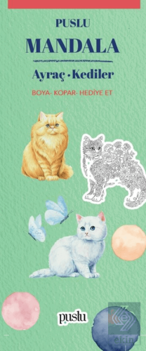 Mandala Ayraç - Kediler