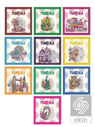 Mandala Boyama Seti (10 Kitap Takım) Kolektif Vivago Art Satın Al - ek