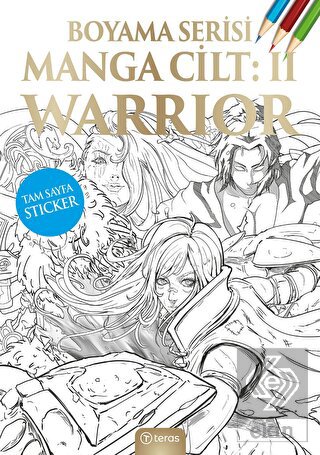 Manga Boyama Cilt II: Warrior