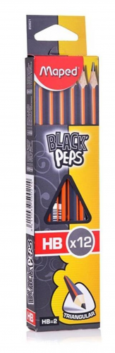 MAPED BLACK PEP S HB  KURŞUN KALEM