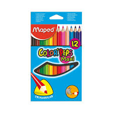 Maped Color Peps Maxi Kuru Boya 12 Renk
