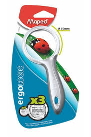 MAPED ERGOLOGIC Büyüteç Gri 50mm x3