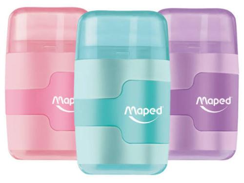 MAPED MİNİ CUTE ÇİFT DELİKLİ SİLGİLİ KALEMTRAŞ Satın Al - ekinkitap.co