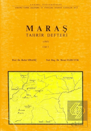 Maraş Tahrir Defteri (1563) 1 - 2 Cilt Takım 1. Hamur