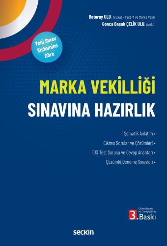 Marka Vekilliği Sınavına Hazırlık –Yeni Sınav Sistemine Uygun