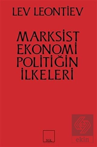 Marksist Ekonomi Poiltiğin İlkeleri
