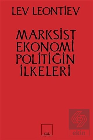 Marksist Ekonomi Poiltiğin İlkeleri