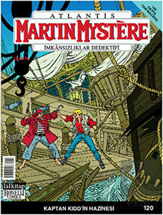 Martin Mystere İmkansızlar Dedektifi Sayı: 120 Kap