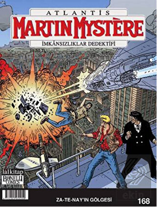 Martin Mystere Sayı: 168 - Za-Te-Nay\'ın Gölgesi