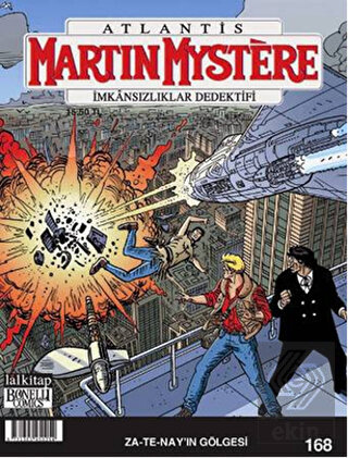 Martin Mystere Sayı: 168 - Za-Te-Nay\'ın Gölgesi