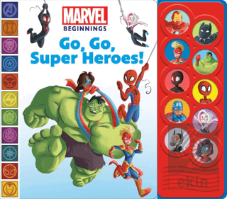 Marvel Beginnings: Go, Go, Super Heroes! Kolektif Pi Kids Satın Al - e