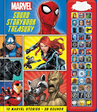 Marvel: Spider-man, Avengers, Black Panther, And More! Sound Storybook