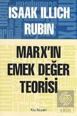 Marx\'ın Emek Değer Teorisi