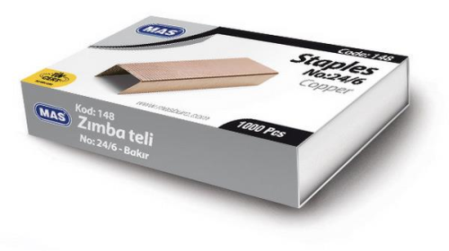 Mas 148 Zımba Teli - No: 24/6 (Bakır)
