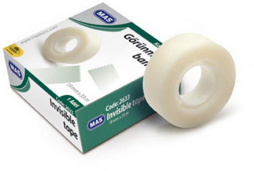 Mas 2633 Görünmez Bant 19mm x 33m